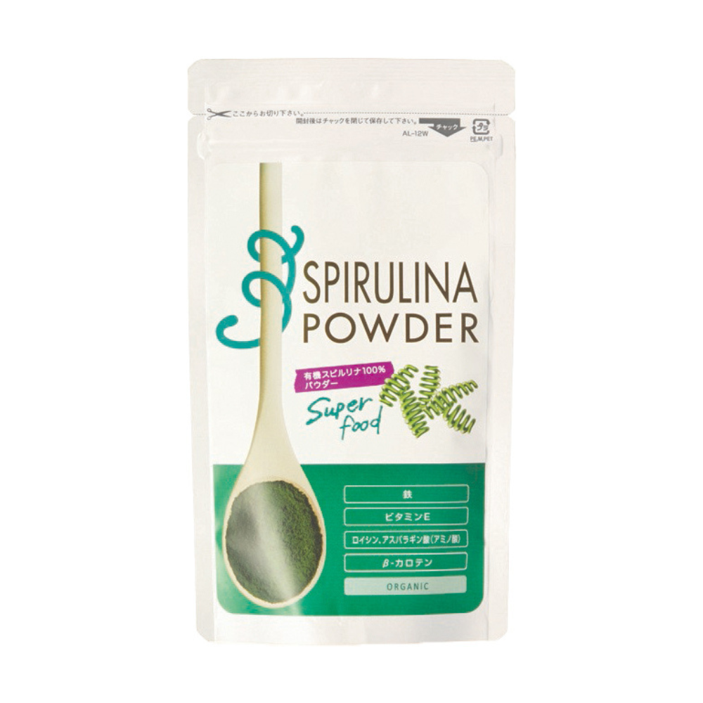 有機スピルリナ100％パウダー/Organic Spirulina powder – 生活の木