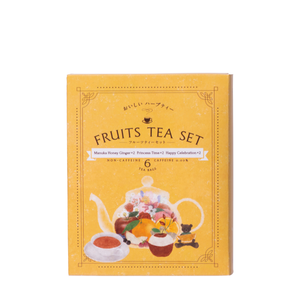 Delicious Herbal Tea & Fruit Tea Set Ci 3 Types x 2 Containers Delicious Herbal Tea & Fruit Tea Set Ci 3 Types x 2 Containers