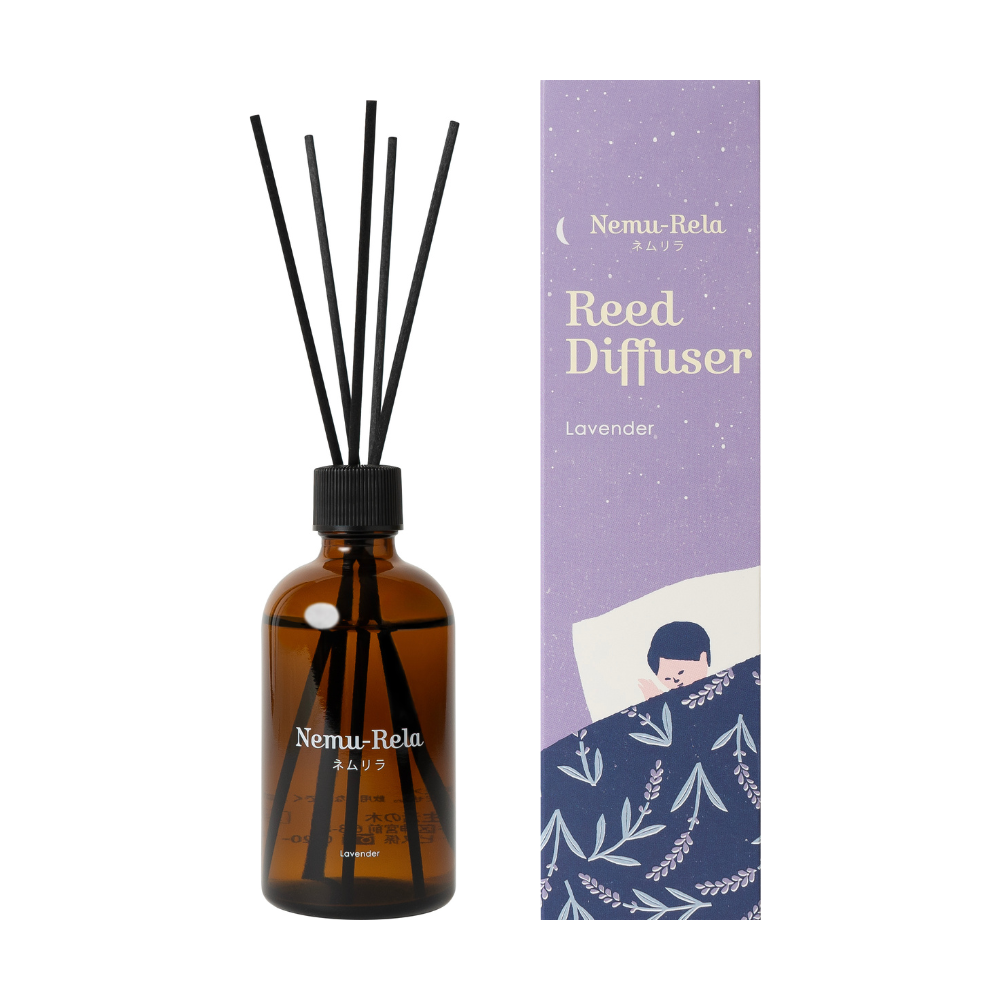 ネムリラ リードディフューザー ラベンダー 100ml – 生活の木 ネムリラ リードディフューザー ラベンダー 100ml – 生活の木