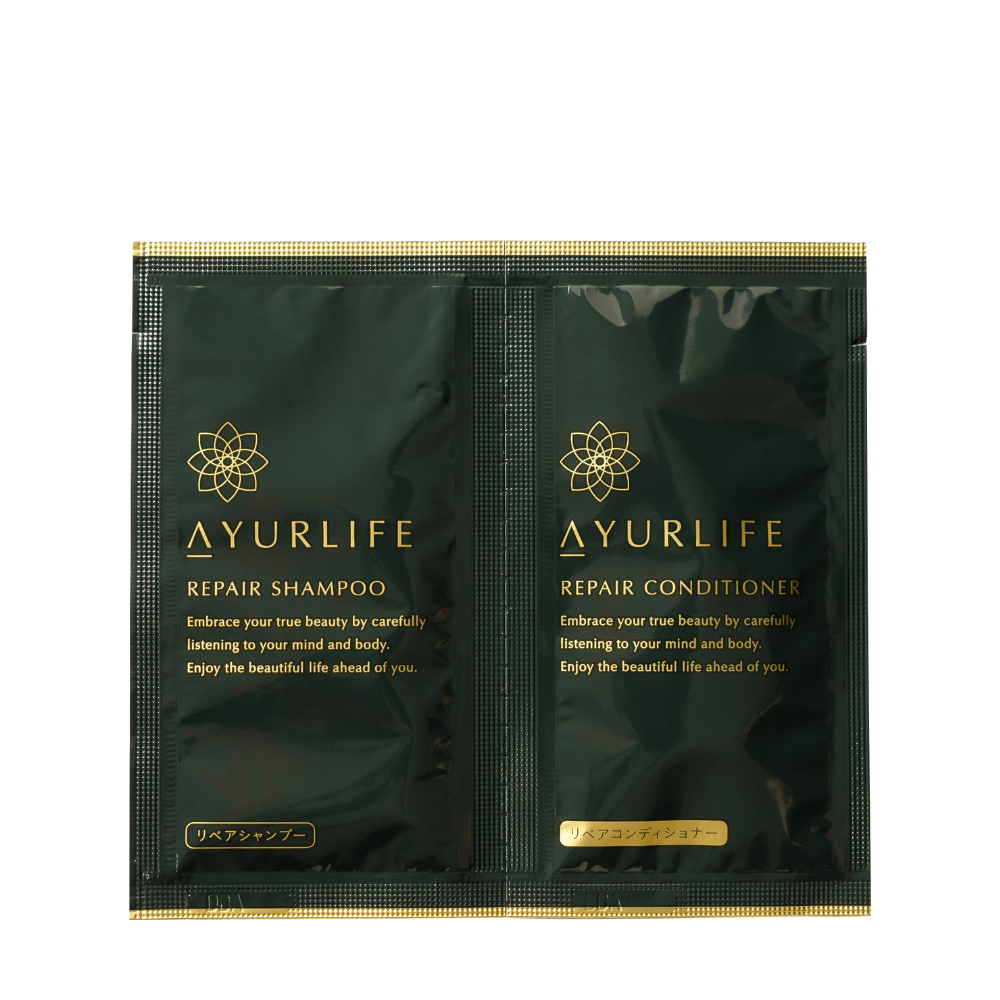 アーユルライフリペアシャンプーリペアコンディショナーパウチセット アーユルライフリペアシャンプーリペアコンディショナーパウチセット