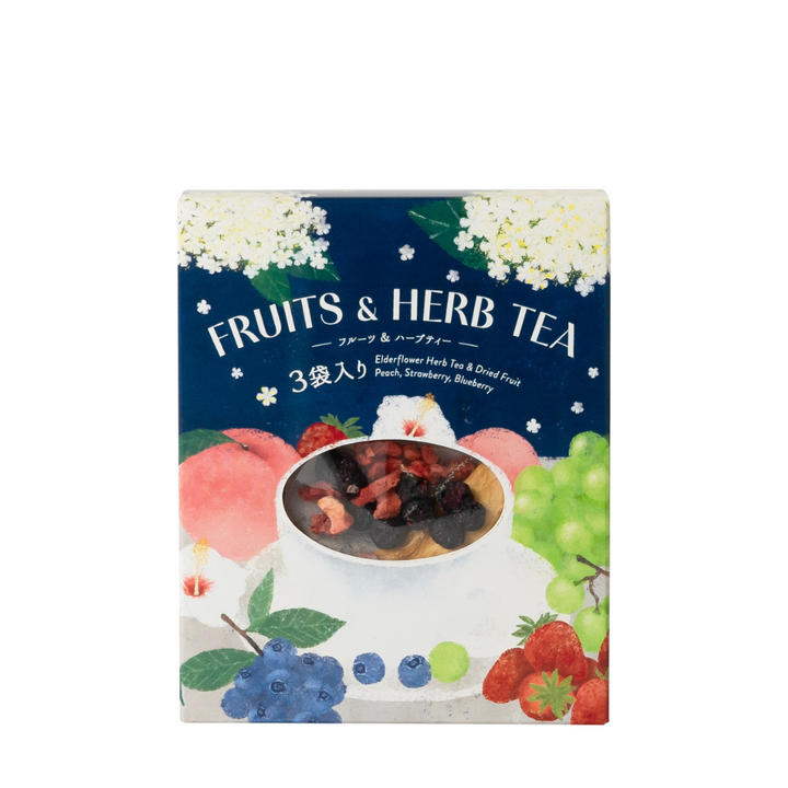 Delicious herbal tea Winter tea set Tea bags