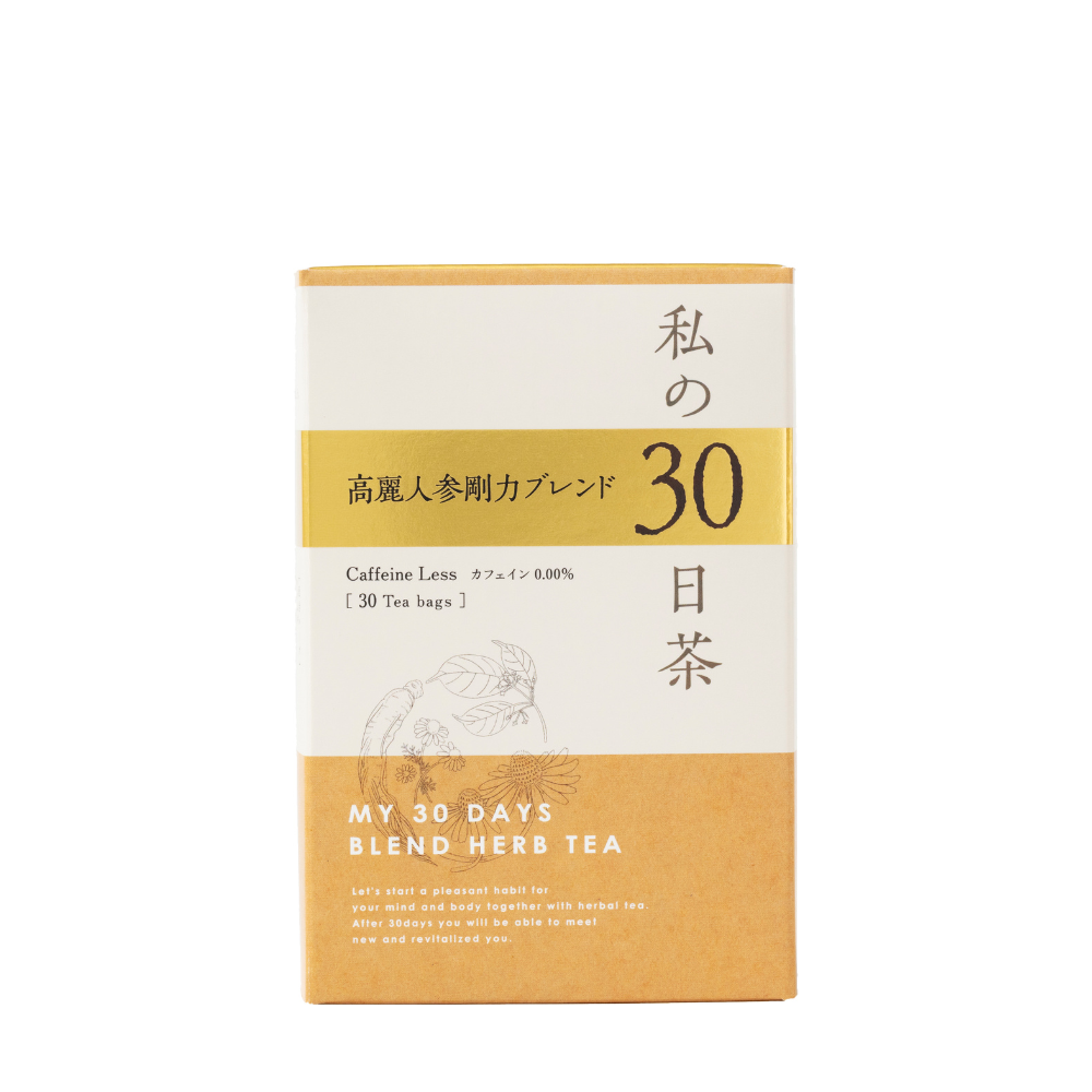 私の30日茶 高麗人参剛力ブレンド ティーバッグ – 生活の木 オンライン