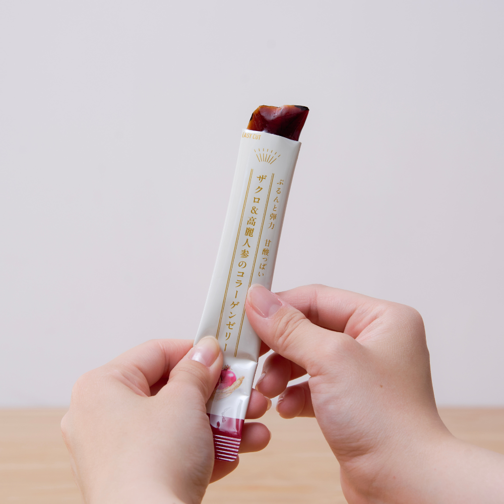 ザクロ＆高麗人参のコラーゲンゼリー 10本（1本×20g）