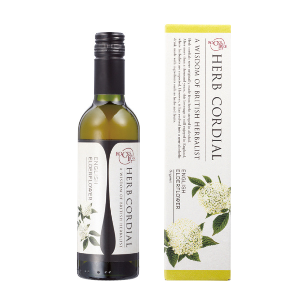ハーブコーディアル 有機イングリッシュエルダーフラワー/Organic Elder flower 360ml