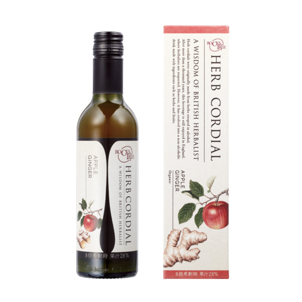 ハーブコーディアル 有機アップルジンジャー/Organic Apple Ginger 360ml