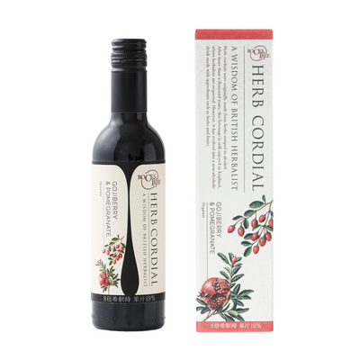 Herbal cordial Organic Goji berry&amp;Pomegranate 360ml