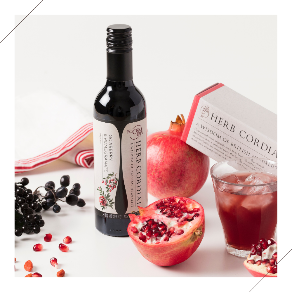 ハーブコーディアル 有機ゴジベリー＆ザクロ/Organic Goji berry&Pomegranate 360ml