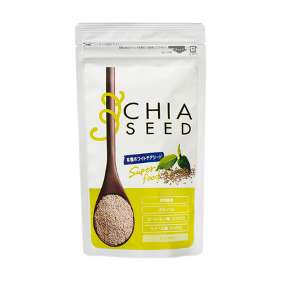 【10%OFF】有機ホワイトチアシード 300g /Organic Chia seed(White)