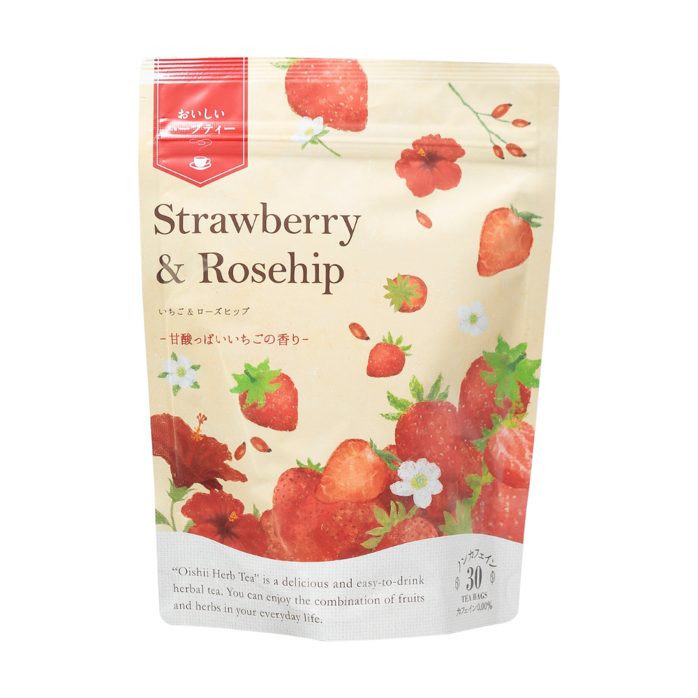 おいしいハーブティー いちご＆ローズヒップ