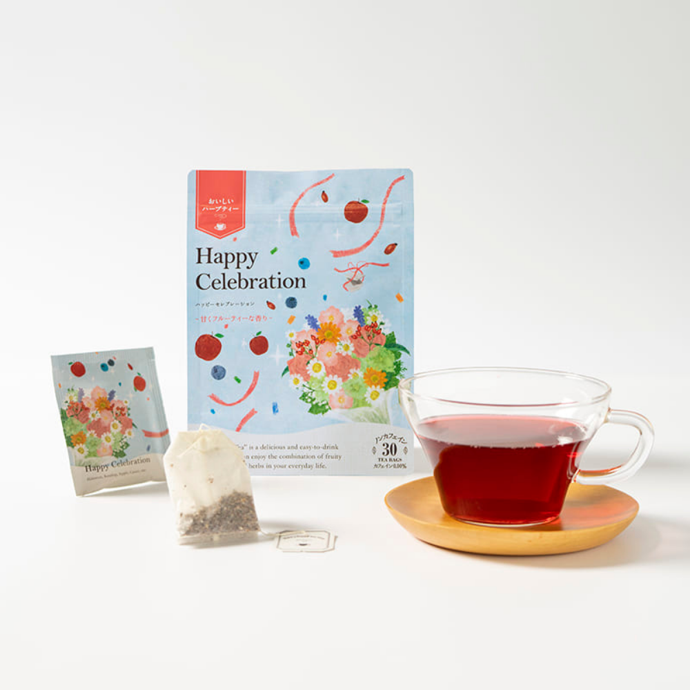 Delicious herbal tea Happy Celebration tea bags