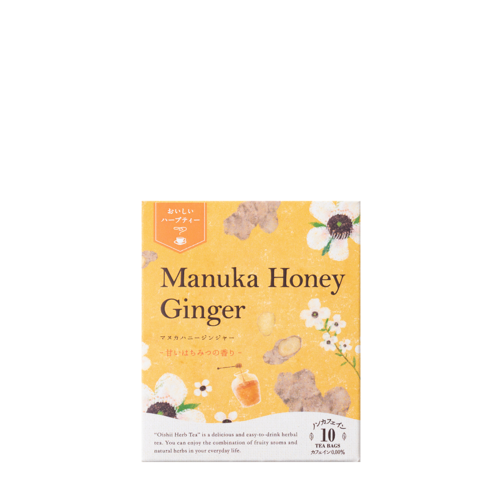 おいしいハーブティー マヌカハニージンジャー ティーバッグ