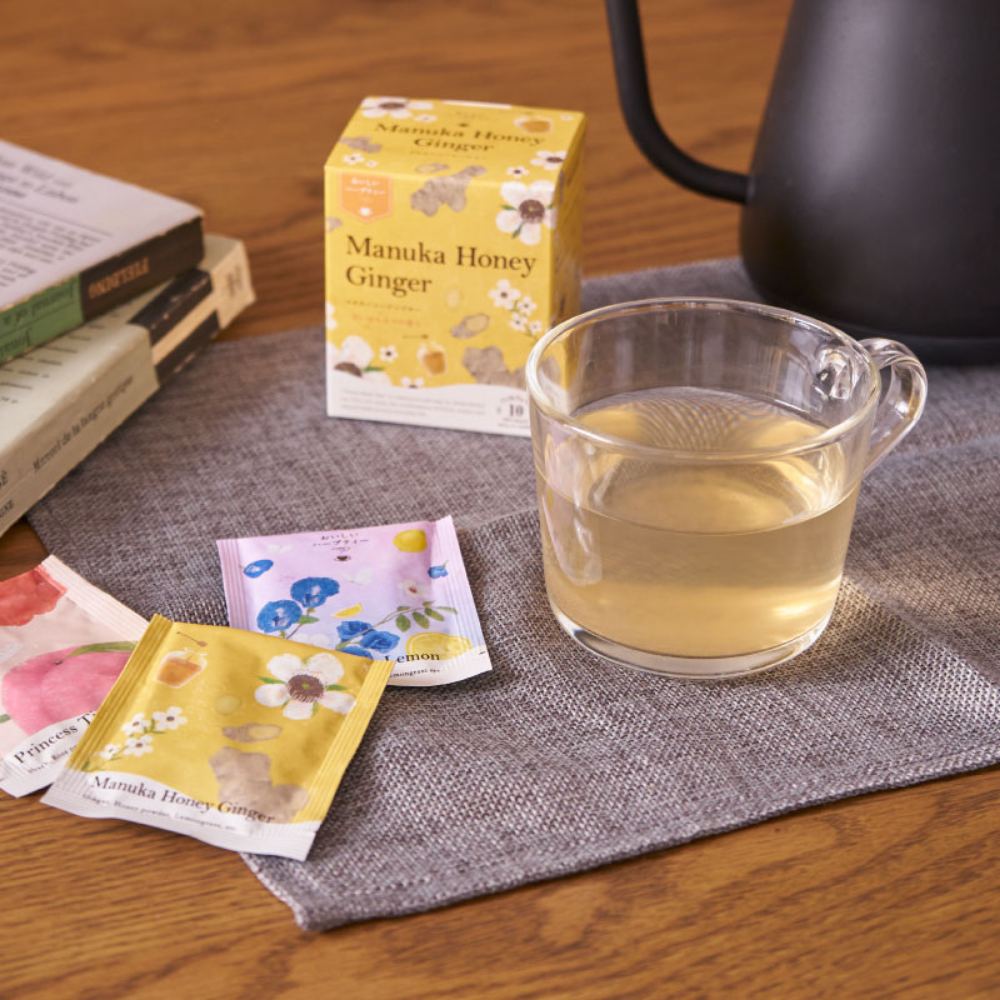 おいしいハーブティー マヌカハニージンジャー ティーバッグ