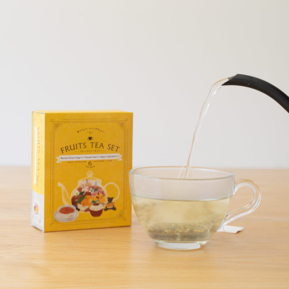 Delicious Herbal Tea & Fruit Tea Set Ci 3 Types x 2 Containers Delicious Herbal Tea & Fruit Tea Set Ci 3 Types x 2 Containers