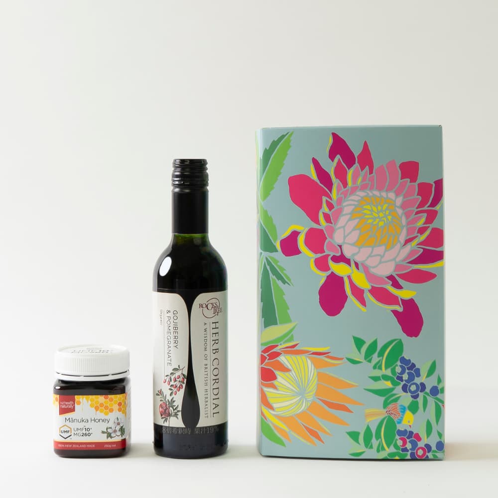 マヌカハニーと有機ゴジベリー＆ザクロコーディアルセット｜母の日ギフト
