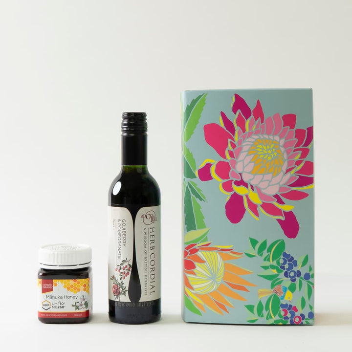 マヌカハニーと有機ゴジベリー＆ザクロコーディアルセット｜母の日ギフト