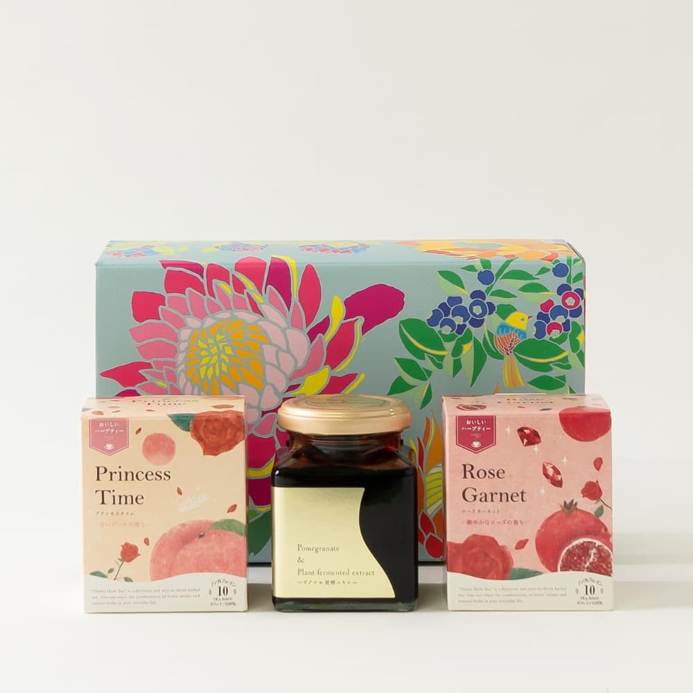 ザクロ＆ティーセット｜母の日ギフト