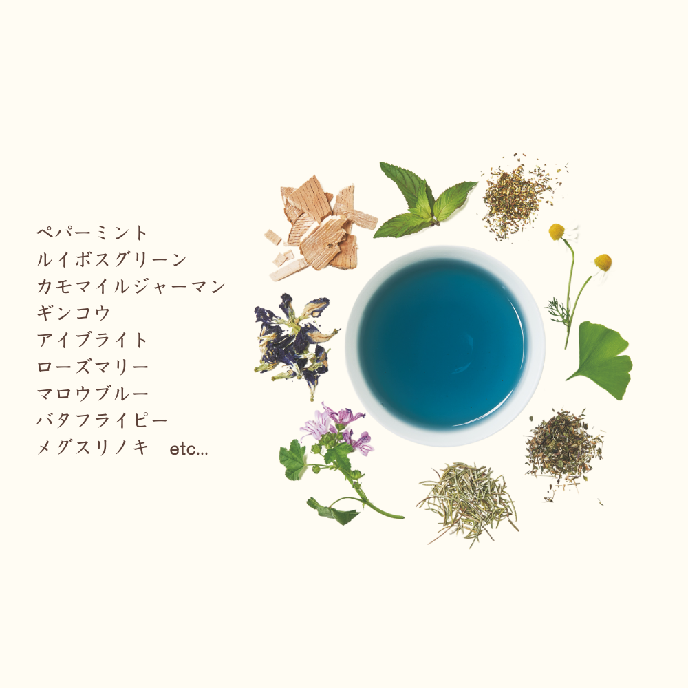 私の30日茶 蒼のメグスリノキブレンド ティーバッグ