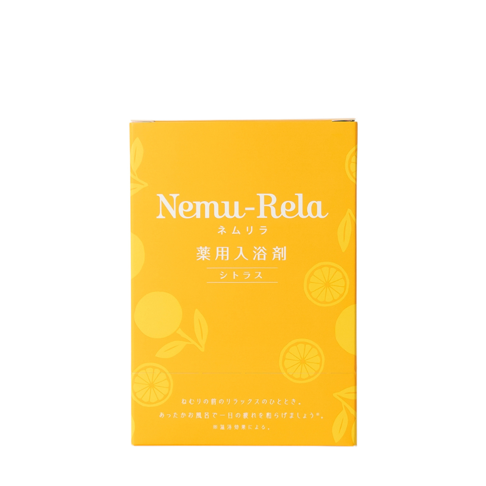 Nemurira 柑橘味藥浴添加劑，25克