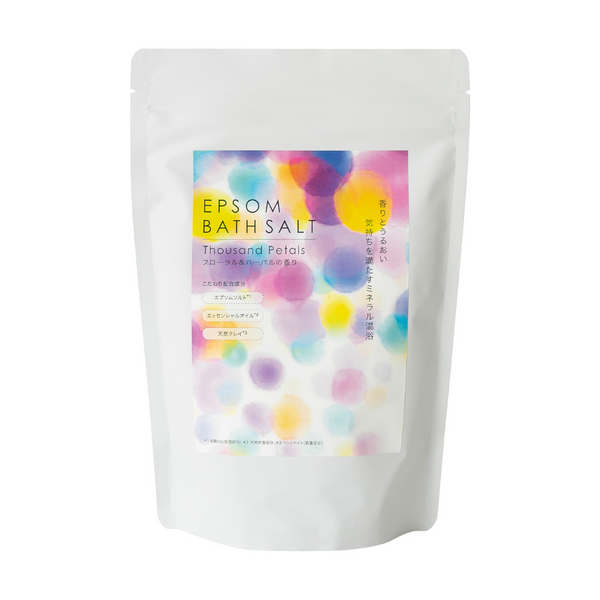 エプソムバスソルト サウザンドペタル 600g – 生活の木 オンラインストア