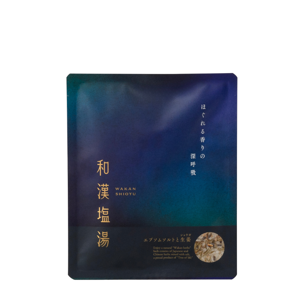 Wakan Shioyu Epsom salt and ginger 30g x 1 packet