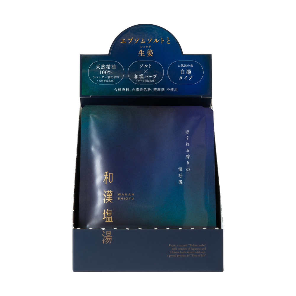Wakan Shioyu Epsom salt and ginger 30g x 1 packet