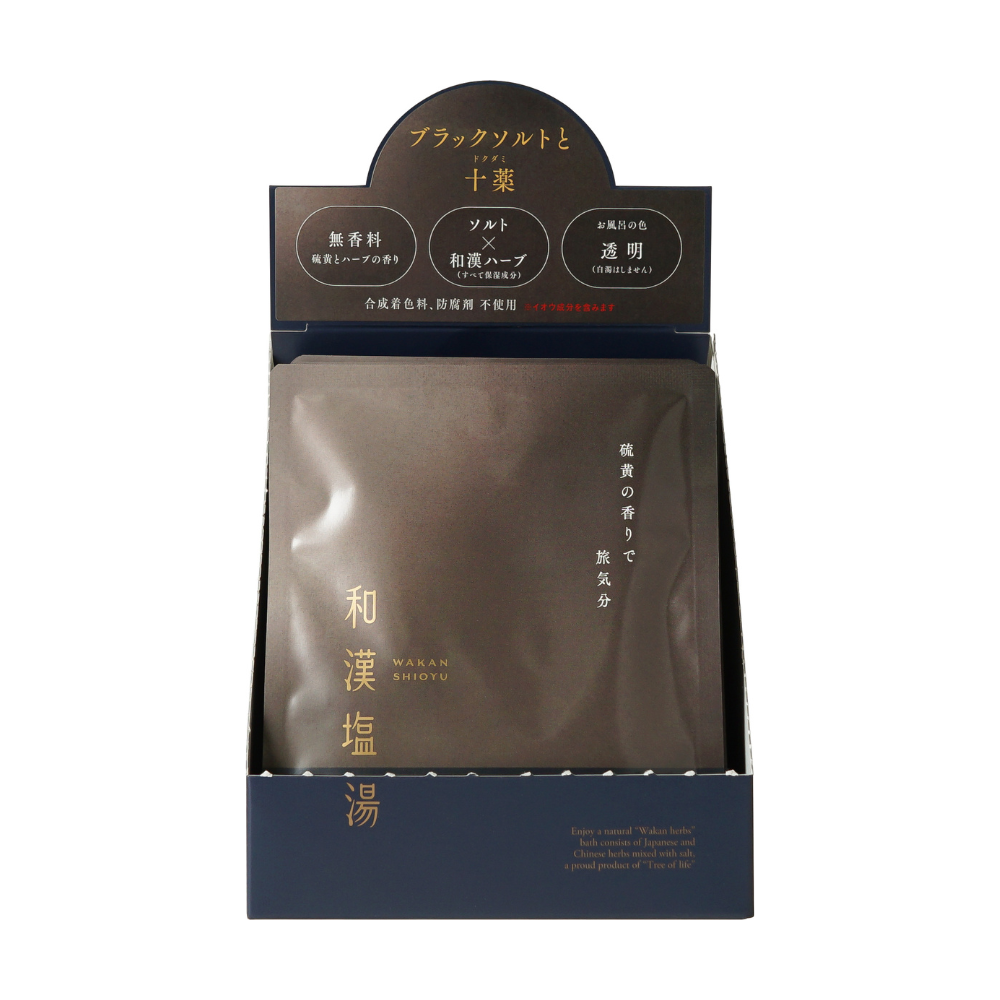 日本和中國鹽水黑鹽和十藥 (Dokudami) 30g x 1 包