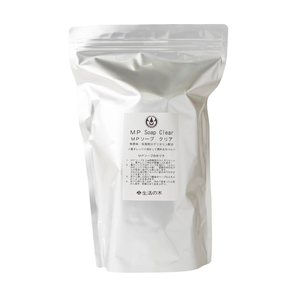 マッサージパーラ MPソープ クリア(グリセリン透明ソープ) – 生活の木 オンラインストア