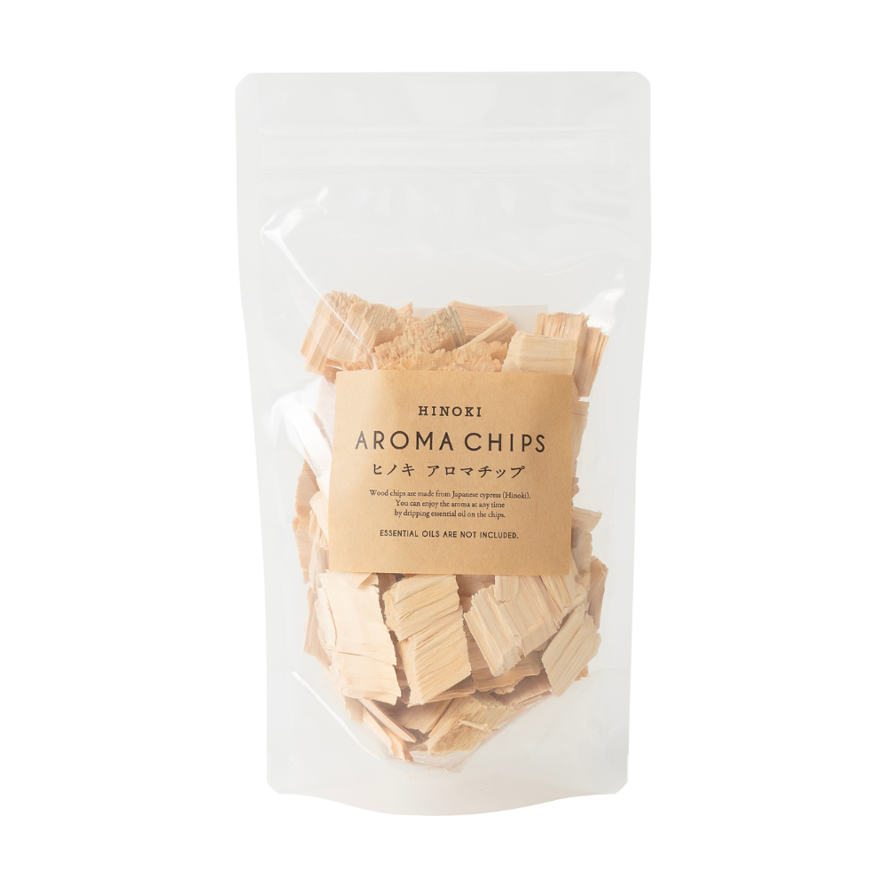 ひのきのオイル石鹸、ひのきチップ、 Hinoki aroma chips 60g – 生活の木 オンラインストア