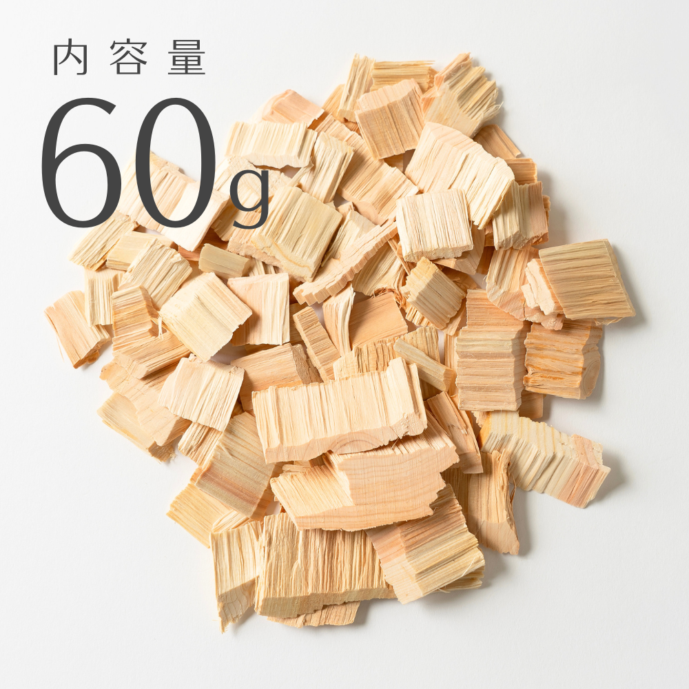 Hinoki aroma chips 60g