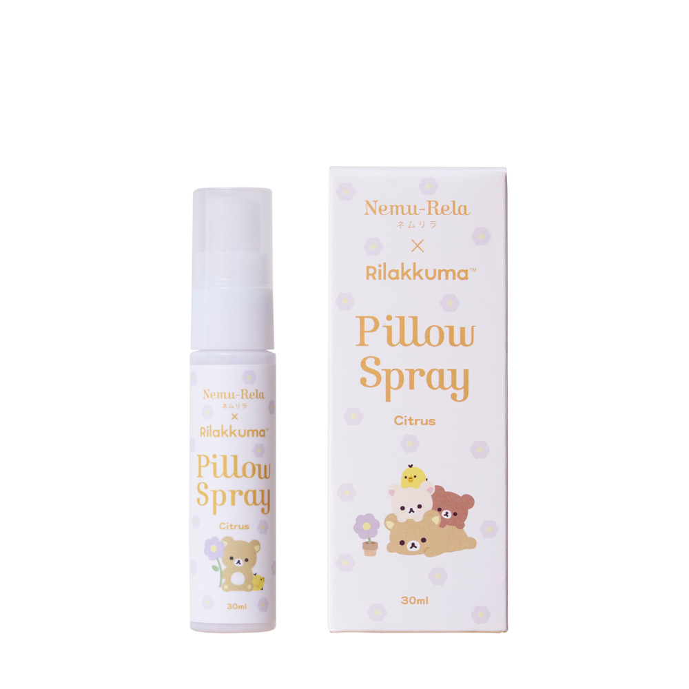 【限量版】Nemurira x Rilakkuma 枕頭噴霧（柑橘口味）30ml