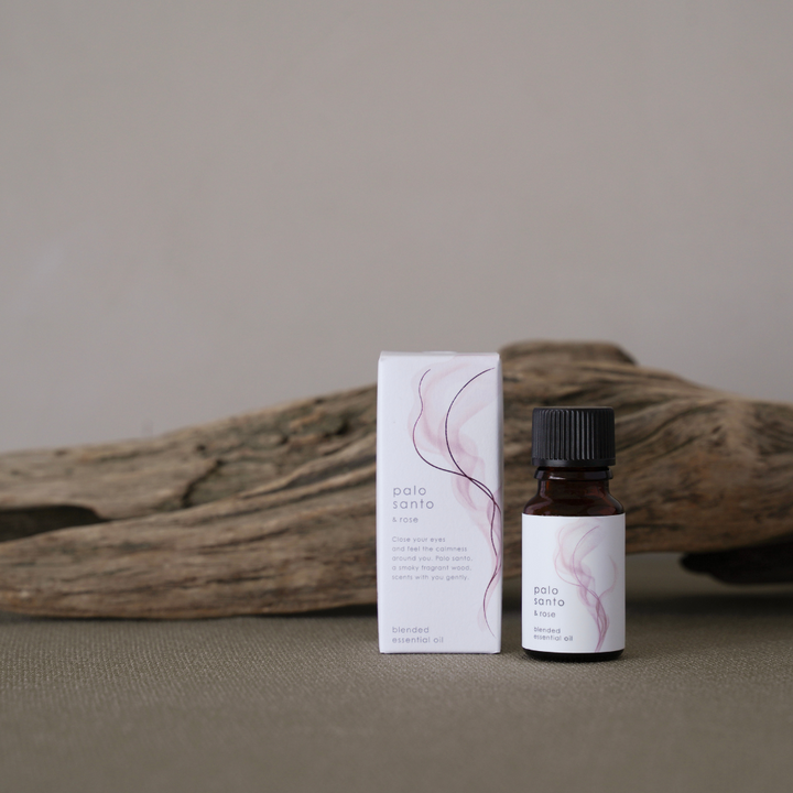 Palo Santo &amp; Rose Blended Essential Oil 10ml