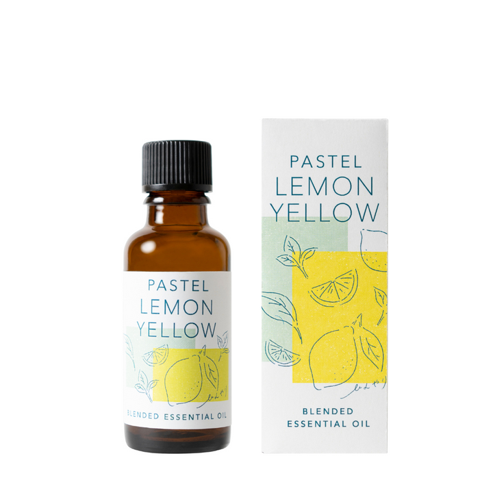 Blended essential oils Pastel lemon yellow