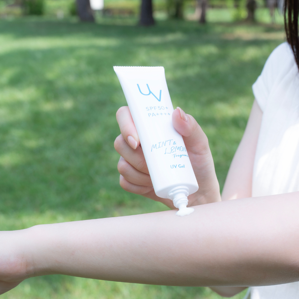 ミント&レモン UVジェル 50g SPF50+,PA++++