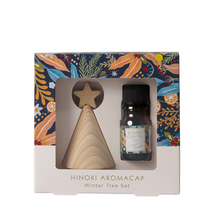 【季節限定】Hinokiアロマキャップ ウィンターツリーセット