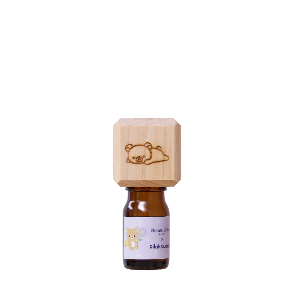 【限定商品】ネムリラ×リラックマ　Hinokiアロマキャップセット ラベンダー