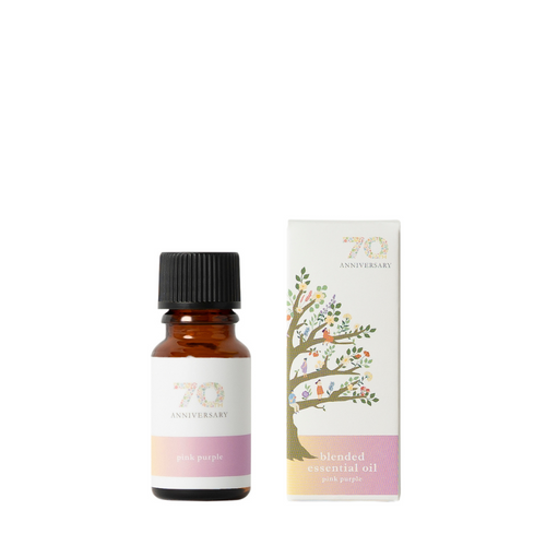 【70周年限定商品】7種のアロマのブレンドエッセンシャルオイル ピンクパープル 10ml