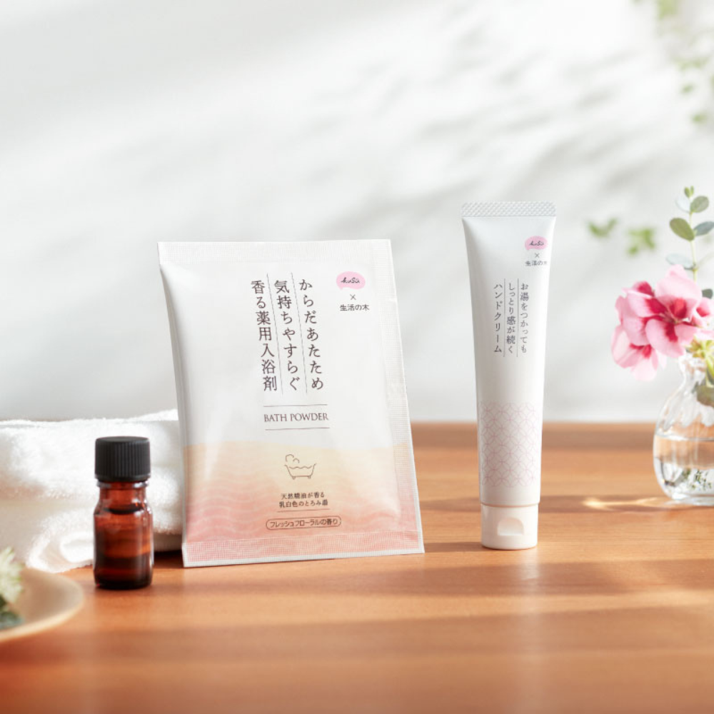 KuSu薬用入浴剤 生活の木フレッシュフローラルの香り