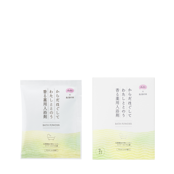 KuSu薬用入浴剤 生活の木パロサントの香り