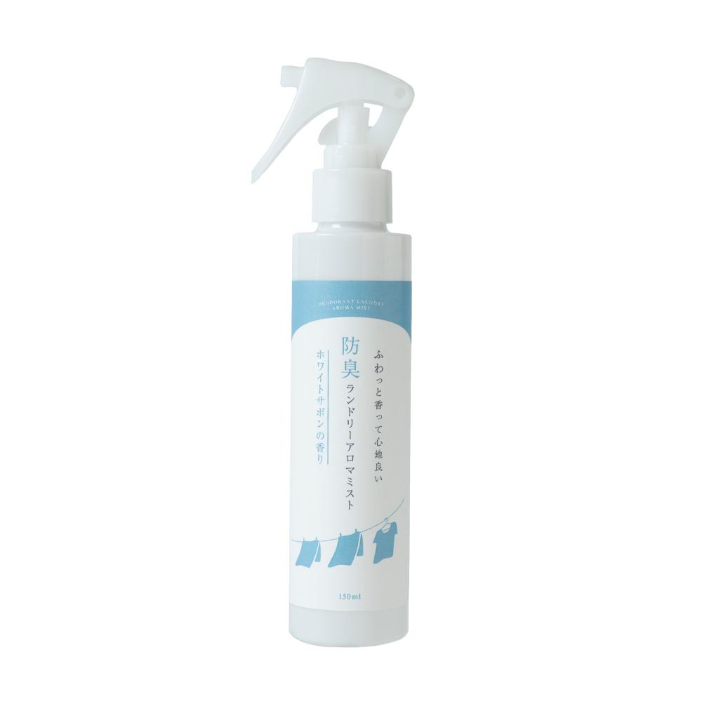 Deodorizing Laundry Aroma Mist, White Soap Scent, 150ml