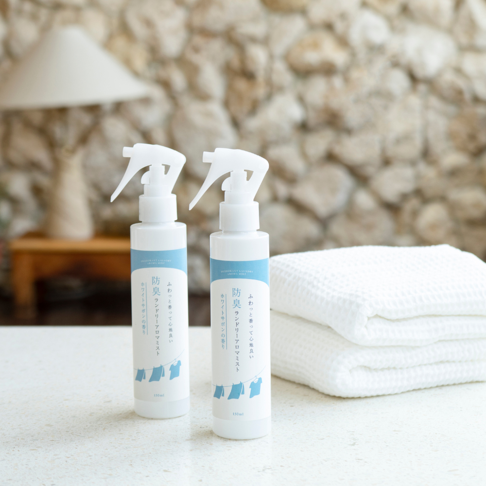 Deodorizing Laundry Aroma Mist, White Soap Scent, 150ml