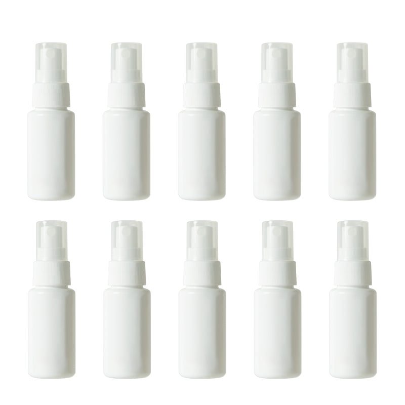 Spray bottle 50ml (white) 10-pack