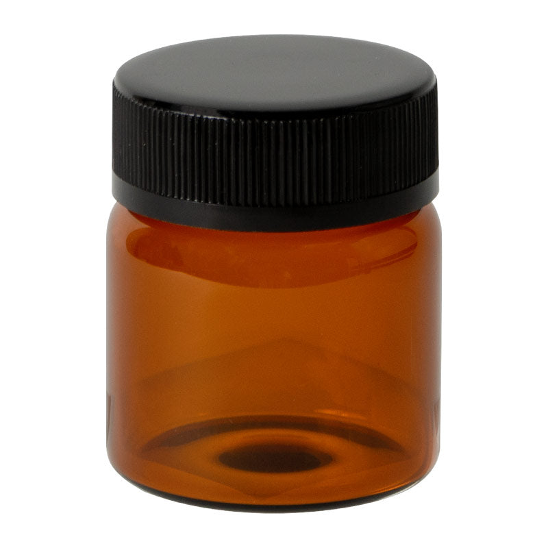 茶色ガラス クリーム容器 25ml～50ml