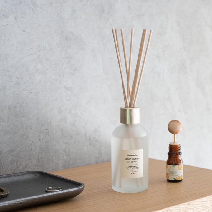 Wリードディフューザー キンモクセイ 80ml