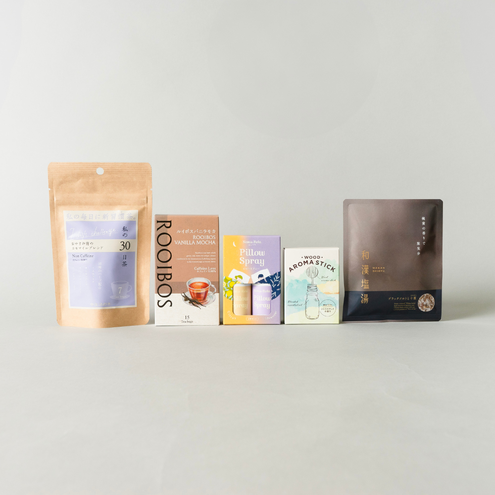 [Online store only] [Pre-order sales from Friday, November 1st, delivery on Wednesday, January 1st, 2025] 2025 3,000 yen lucky bag - herbal tea &amp; aroma set -