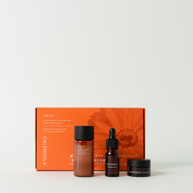 スキンケアトライアルセット｜Herbeduré - エルブデュレ - CALENDULA