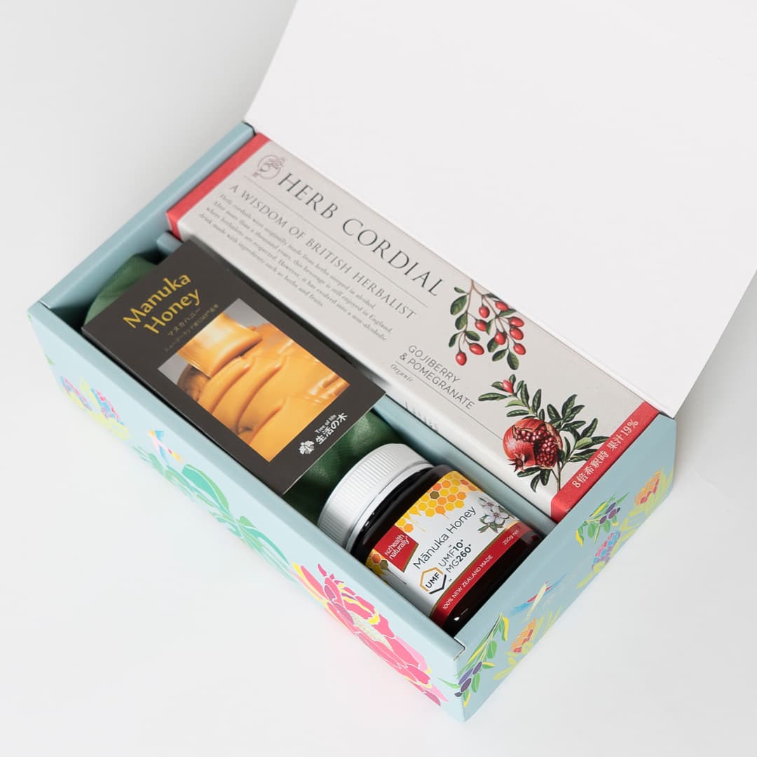 マヌカハニーと有機ゴジベリー＆ザクロコーディアルセット｜母の日ギフト