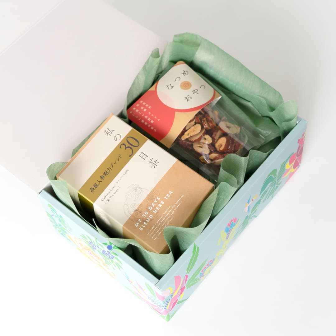 私の30日茶 高麗人参剛力ブレンド＆なつめチップスセット｜母の日ギフト