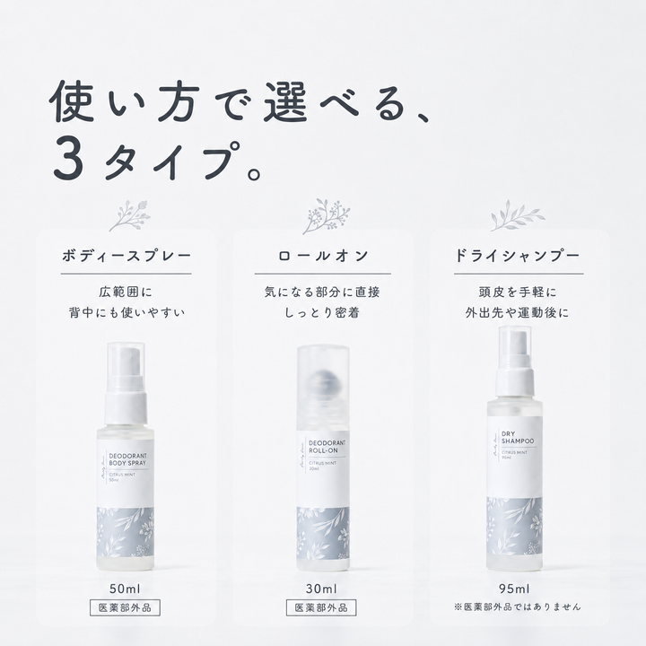 KaoriDeo Medicinal Deodorant Roll-on Citrus Mint 30ml