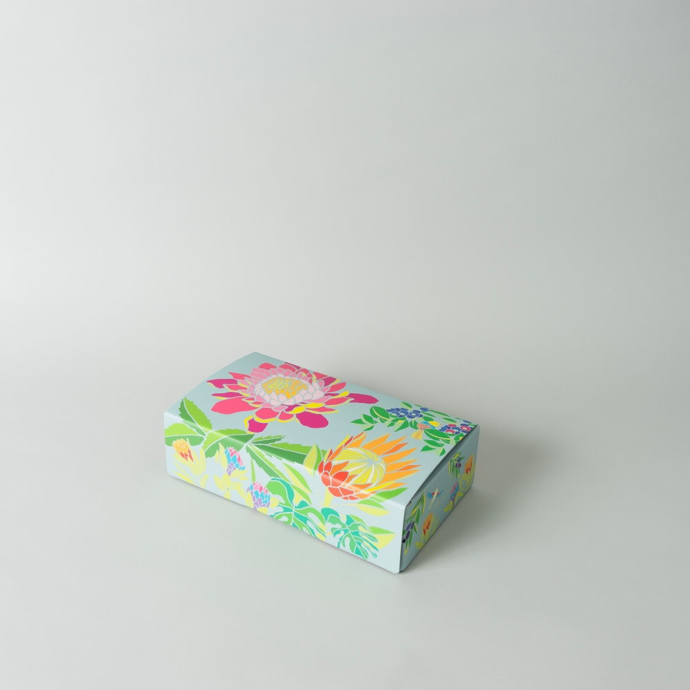Gift wrapping gift box