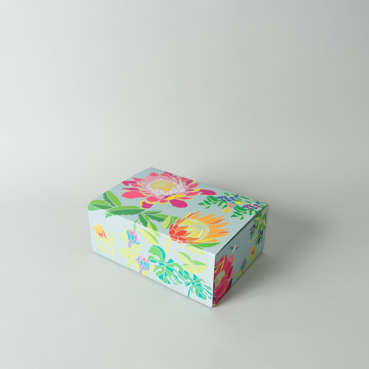 Gift wrapping gift box